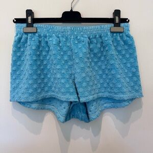 Light Blue Sleep Shorts